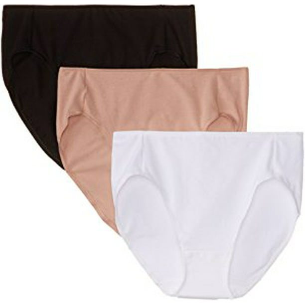 Clothing Hanes 3 Pack Women’s Size 5 Hi Cuts Smooth Illusions Panties